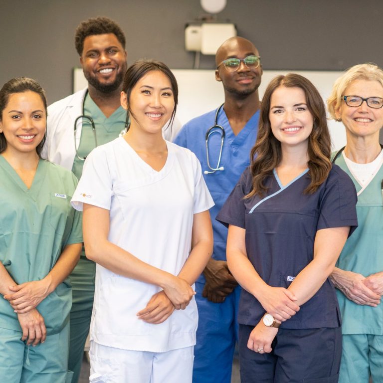 A team of medical professionals